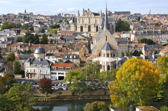 Poitiers Region in France
