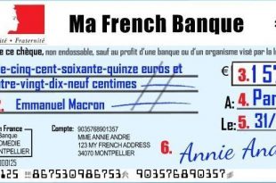 French Bank Account & Writing a French Cheque 101