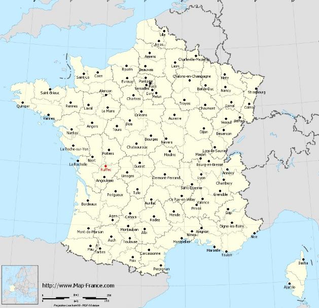 Where Is Ruffec in France Charente, Its Weather And All Tourist Information