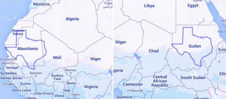 How Big Is France Size Compared To Texas Is The US Bigger Smaller Than Europe Vs Germany Large Comparison Alaska Spain What State Superficie Vs Square Miles