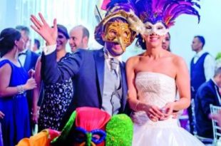 Dominican Republic Weddings Traditions Pop Culture + Marriage customs hora Loca Dance Christmas Bride Dresses