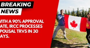 Canada Spousal TRV Processing in 30 days, 90% Approval Rate